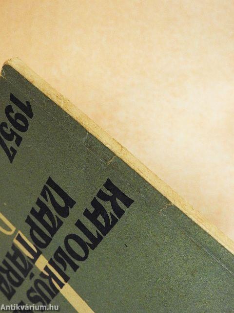 A Katolikus Szó naptára 1957. évre