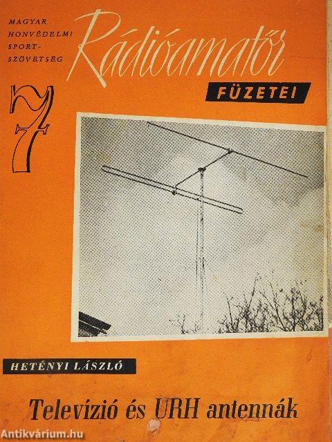 Televízió és URH antennák