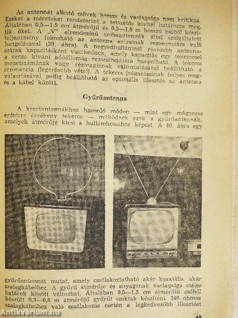 Televízió és URH antennák