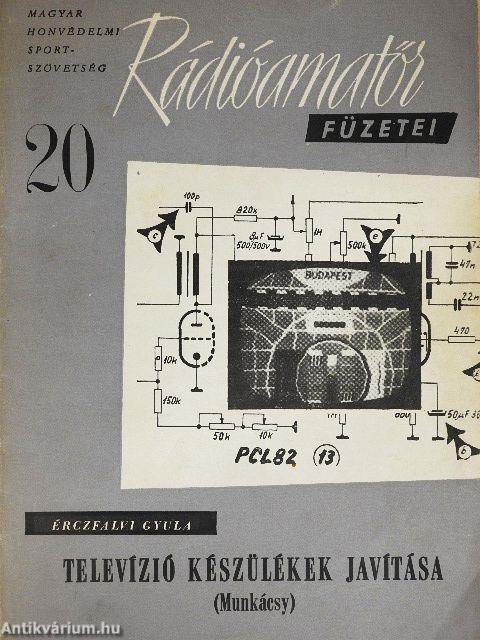 Televízió készülékek javítása