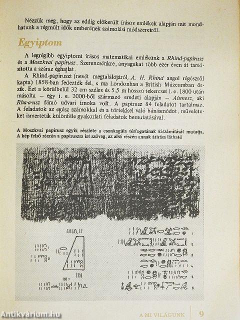 Hogyan születtek a számok?