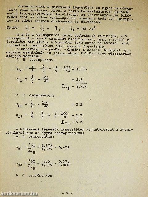 Vízépítési szerkezetek II.