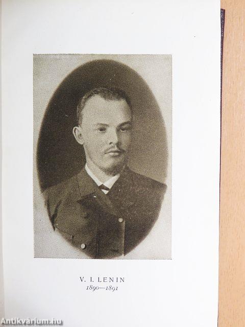 V. I. Lenin művei 1-39./Vlagyimir Iljics Lenin - Rövid életrajz