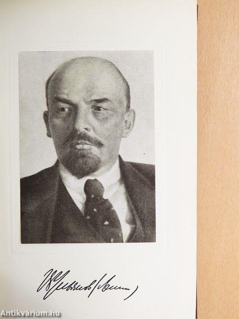 V. I. Lenin művei 1-39./Vlagyimir Iljics Lenin - Rövid életrajz