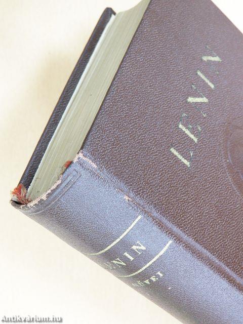 V. I. Lenin művei 1-39./Vlagyimir Iljics Lenin - Rövid életrajz