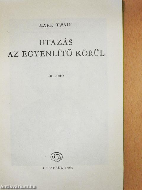 Utazás az Egyenlítő körül