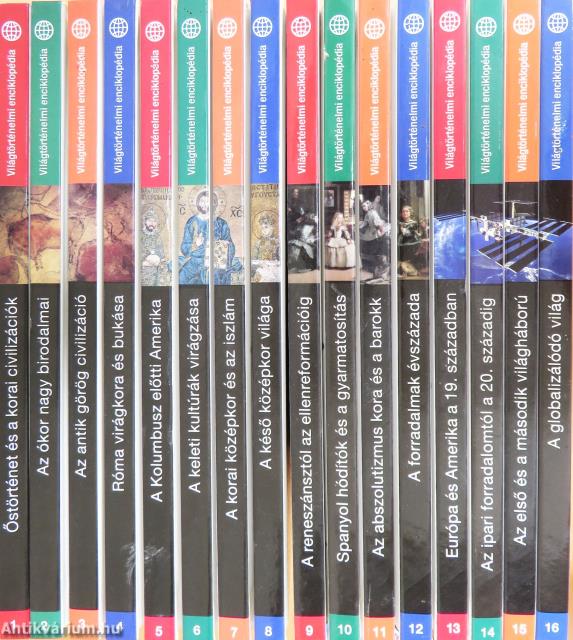 Világtörténelmi enciklopédia 1-16.