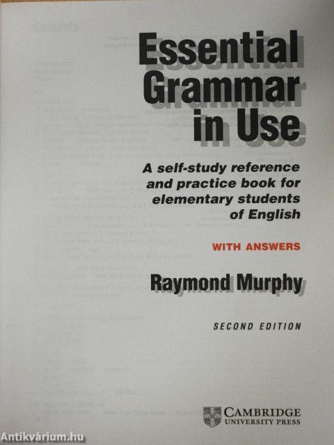 Essential Grammar in Use