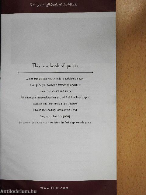 The Leading Hotels of the World 2009