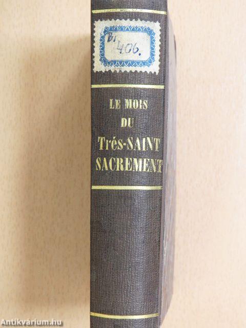 Le Mois du Trés-Saint-Sacrement