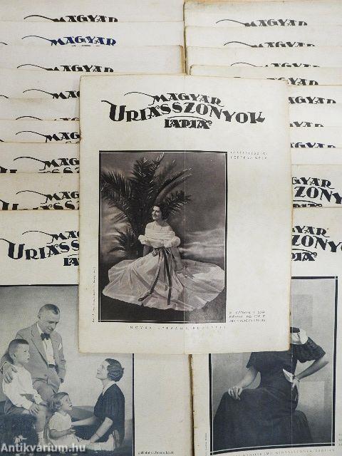 Magyar Uriasszonyok Lapja 1935-1938 (vegyes számok) (20 db)