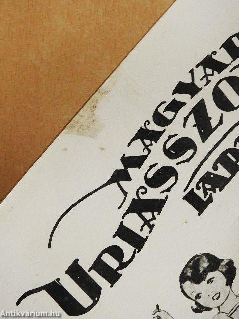 Magyar Uriasszonyok Lapja 1935-1938 (vegyes számok) (20 db)