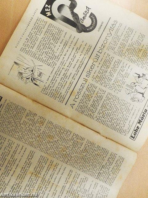 Magyar Uriasszonyok Lapja 1935-1938 (vegyes számok) (20 db)