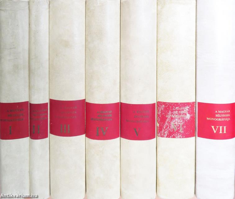 A magyar bélyegek monográfiája I-VII.