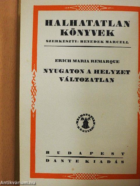 Nyugaton a helyzet változatlan