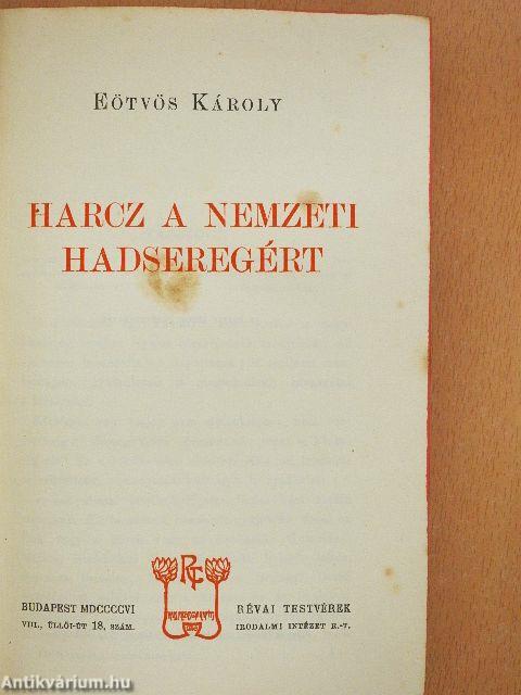 Harcz a nemzeti hadseregért