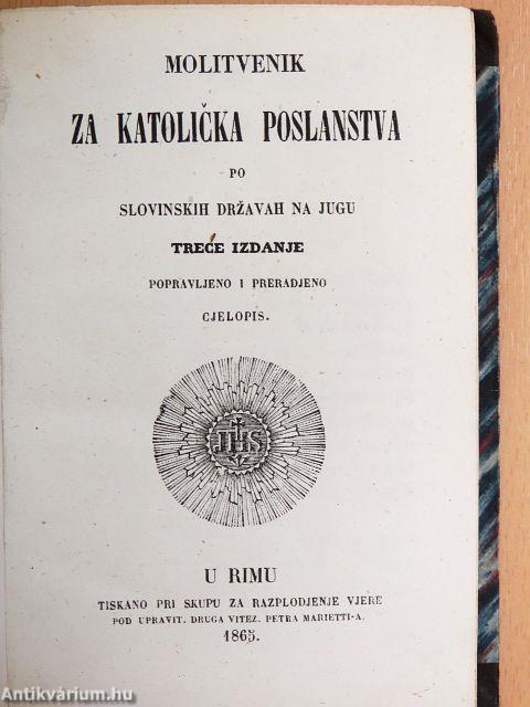 Molitvenik za Katolicka Poslanstva