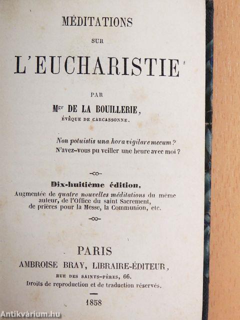 Méditations sur l'Eucharistie