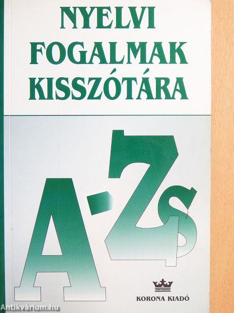 Nyelvi fogalmak kisszótára