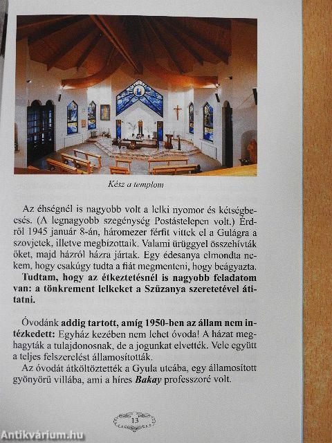 Megemlékezés Drága Lelki Atyánk Mersei Antal atya, püspöki tanácsos tb. Főesperesről születésének 100. évfordulóján