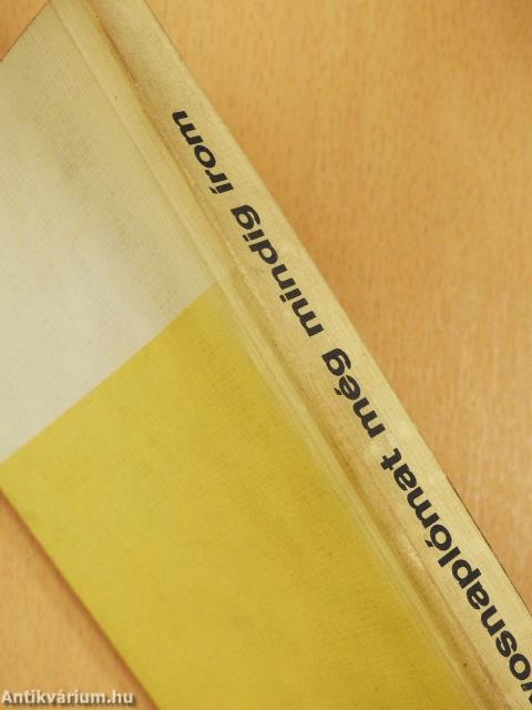 Orvosnaplómat még mindig írom (dedikált példány)