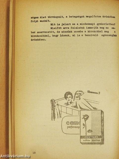 Hygieia barátsága (dedikált példány)