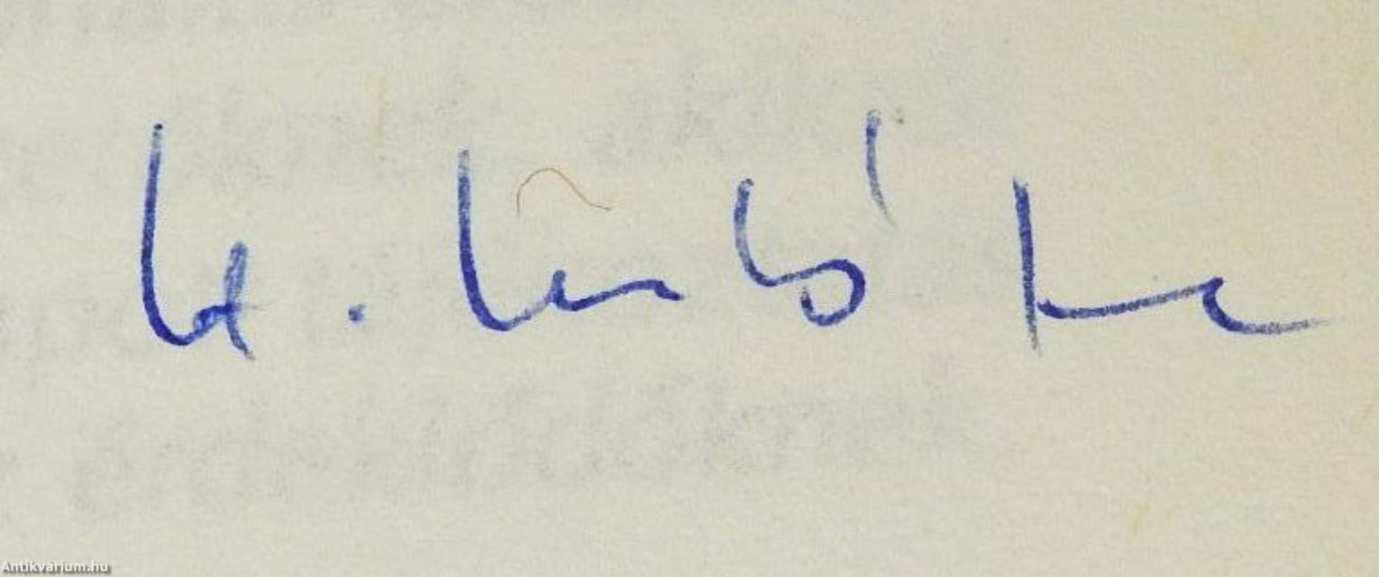 Köves föld (dedikált példány)