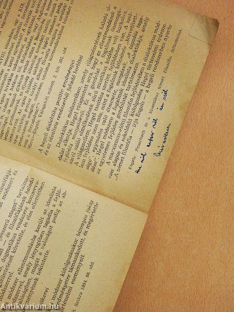 Filozófiatörténet II.