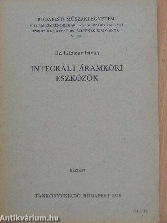 Integrált áramköri eszközök