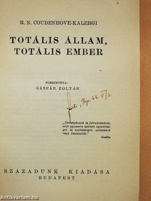 Totális állam, totális ember