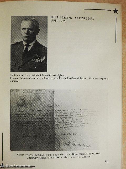 A magyar ellenállók antifasiszták szövetségének hódmezővásárhelyi tagjai