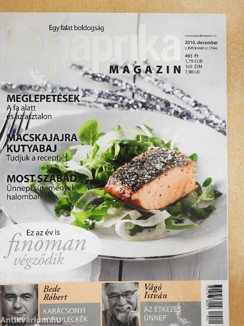 TV Paprika Magazin 2010. december