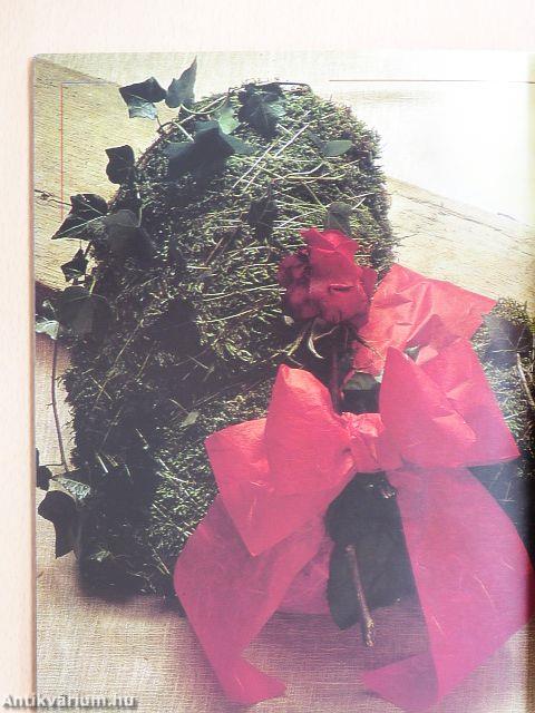 Szárazvirág díszek