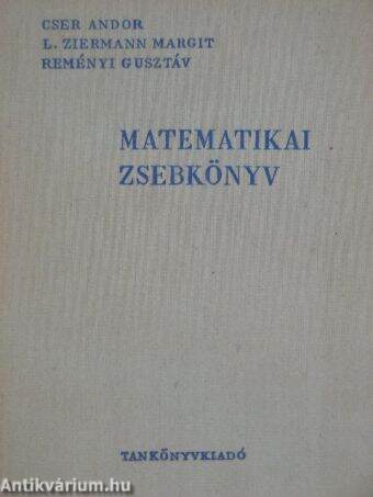 Matematikai zsebkönyv