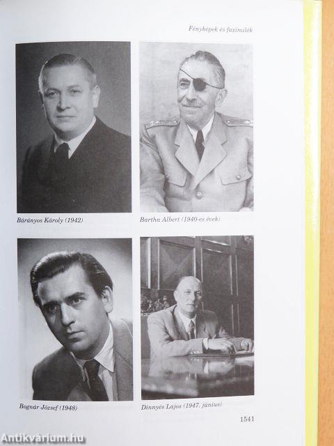 Nagy Ferenc második és harmadik kormányának minisztertanácsi jegyzőkönyvei I-II.