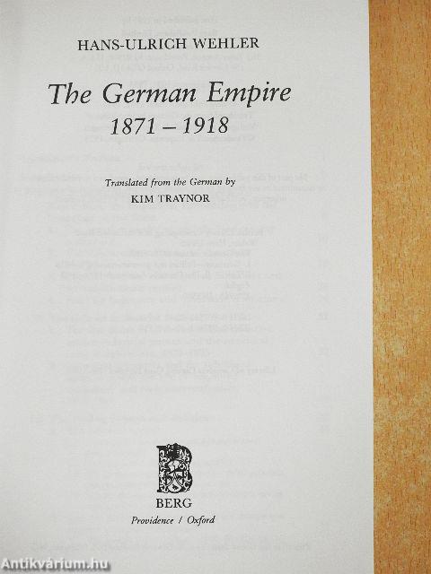 The German Empire 1871-1918