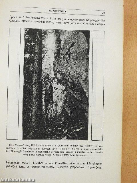 Természettudományi Közlöny 1916. január-deczember/Pótfüzetek a Természettudományi Közlönyhöz 1916. (nem teljes évfolyam)