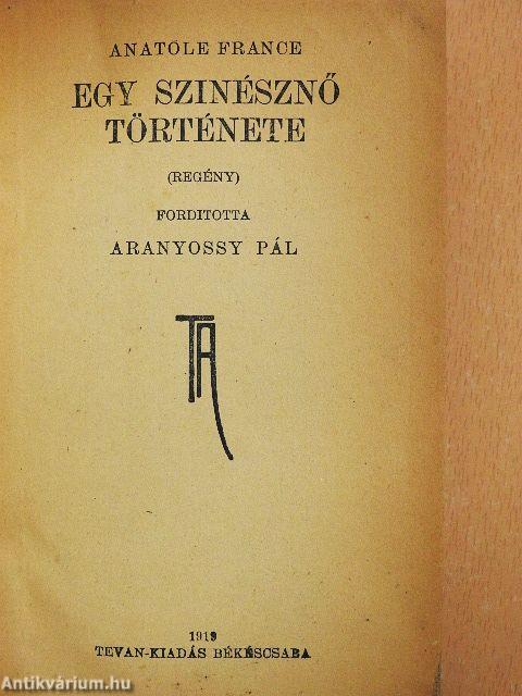 Egy szinésznő története/A kapocs
