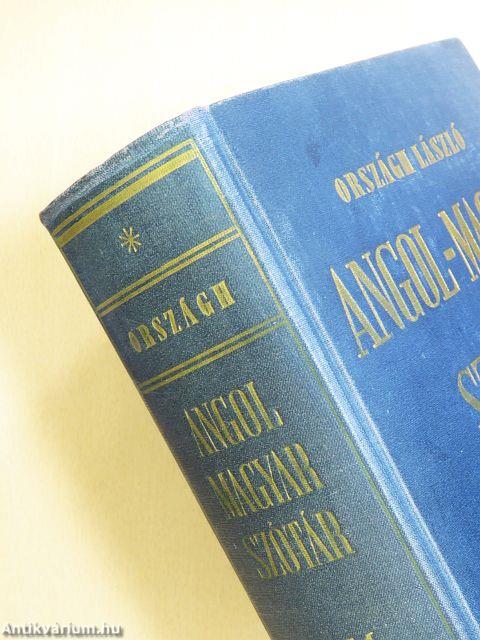 Angol-magyar szótár I-II.