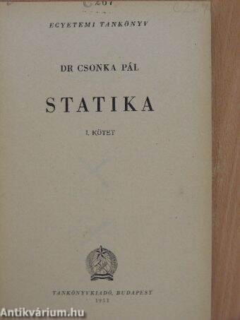 Statika I.