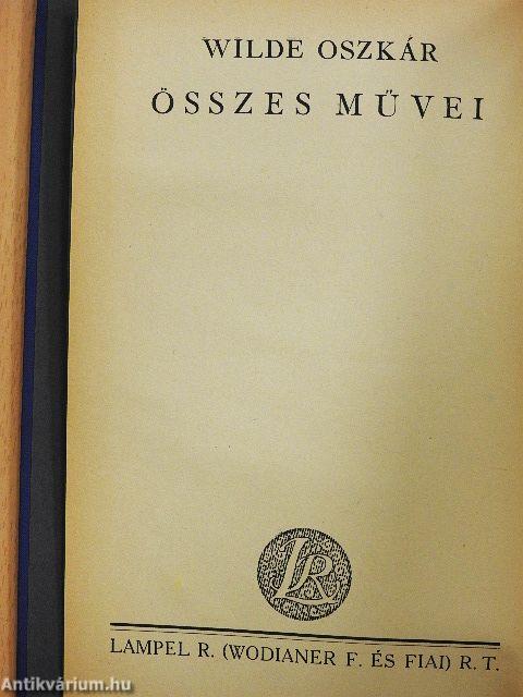 Lady Windermere legyezője/Bunbury