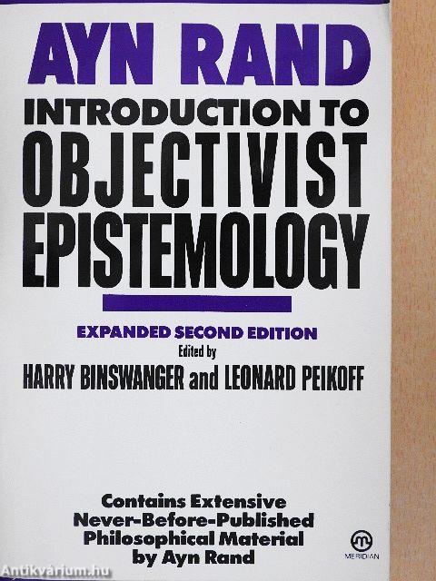 Introduction to Objectivist Epistemology