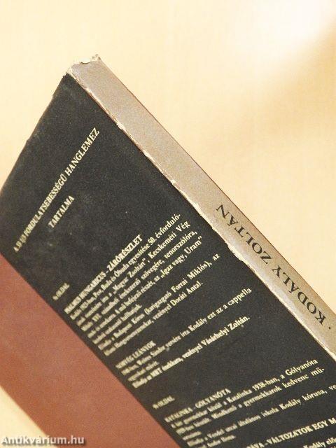 Kodály Zoltán - lemezzel