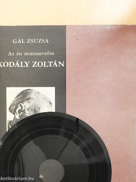Kodály Zoltán - lemezzel