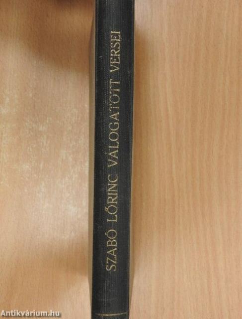 Szabó Lőrinc válogatott versei