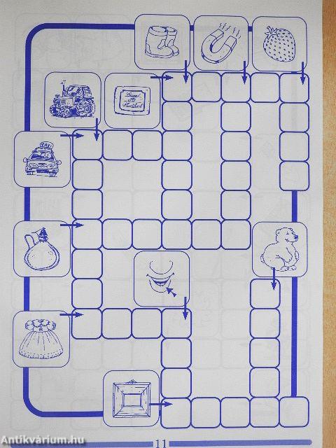 Első képes keresztrejtvényeim