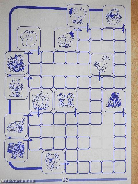 Első képes keresztrejtvényeim