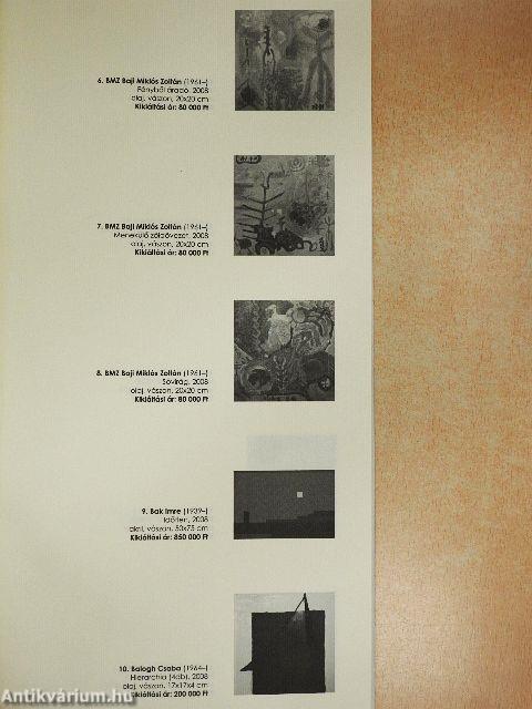 MissionArt Galéria - Első Kortárs Művészeti Aukció 2008. - DVD-vel