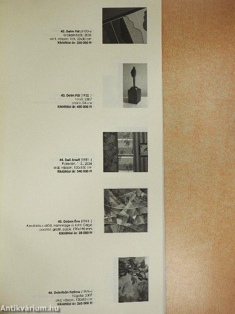 MissionArt Galéria - Első Kortárs Művészeti Aukció 2008. - DVD-vel