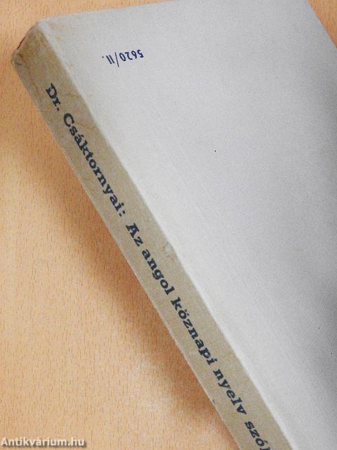 Az angol köznapi nyelv szólásformái